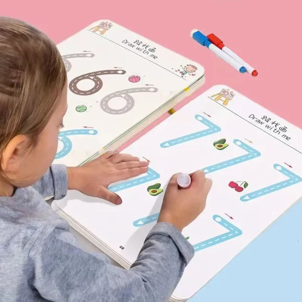 Montessori Tracing Workbook - innokids.store