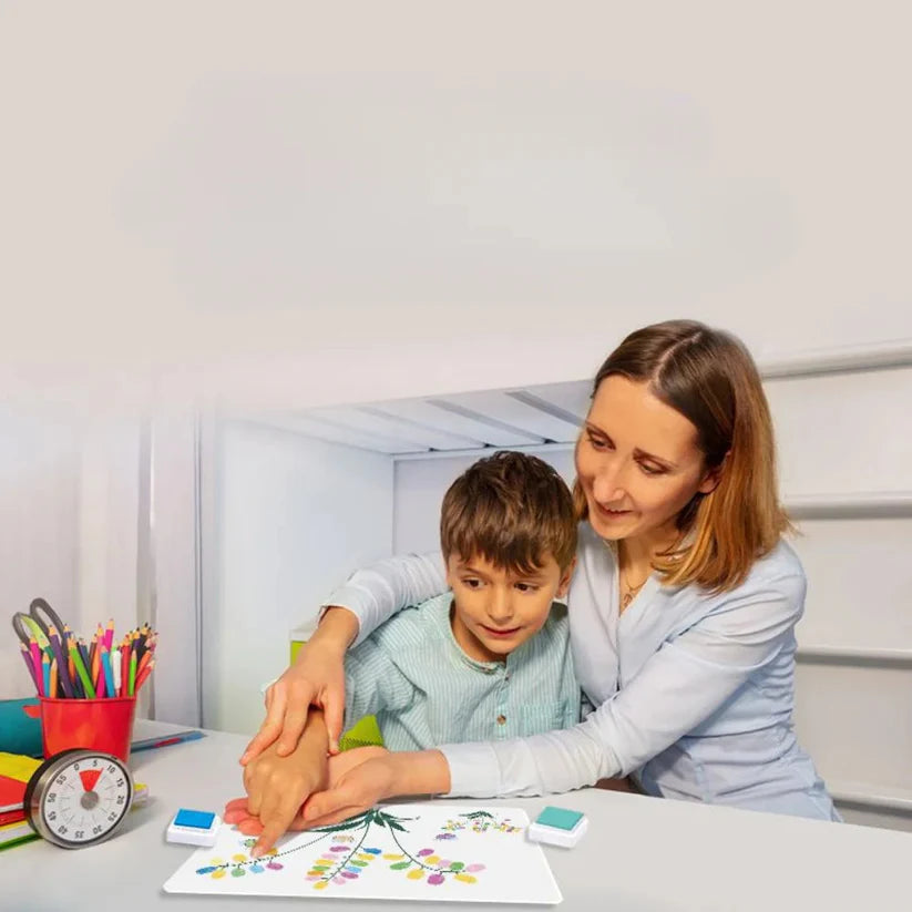 Kids Finger Painting Doodle Coloring Book - innokids.store