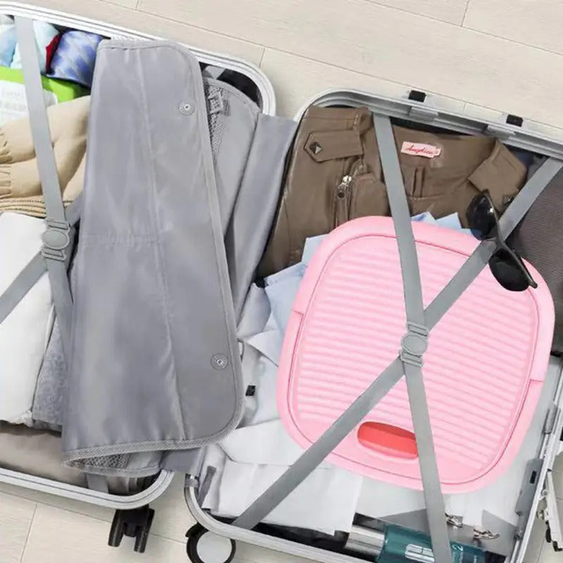 Portable Folding Washing With Dryer Rack - innokids.store