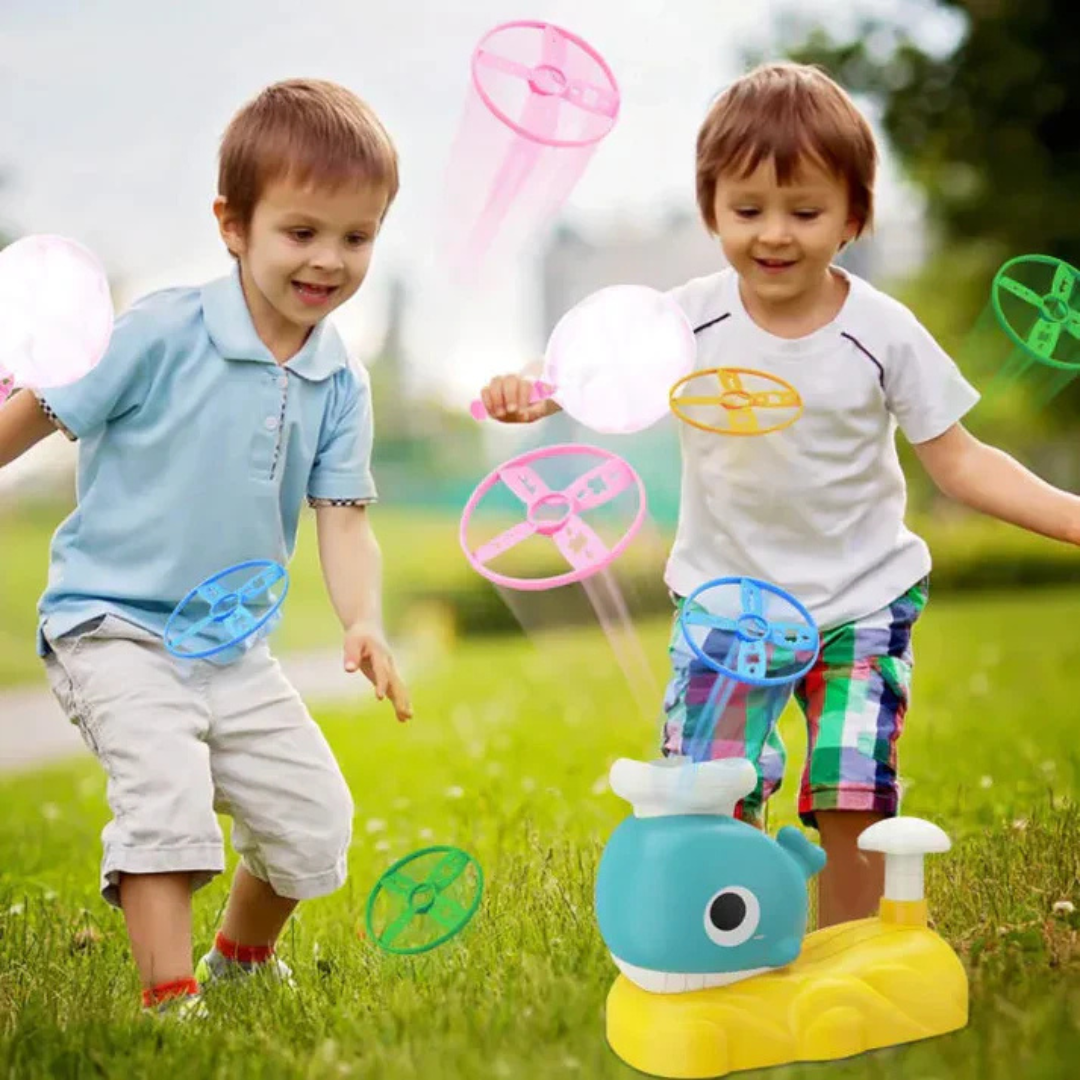 Whale Catching Game Flying Disc Launcher - innokids.store