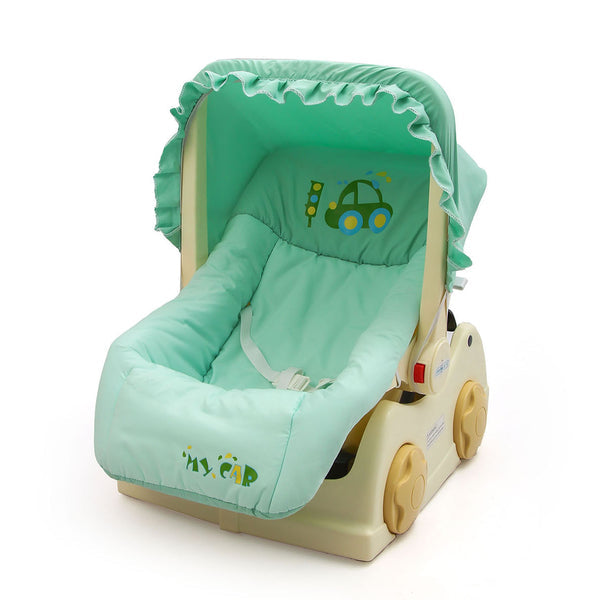 Baby Carry Cot Swing with Storage Box - Green - innokids.store