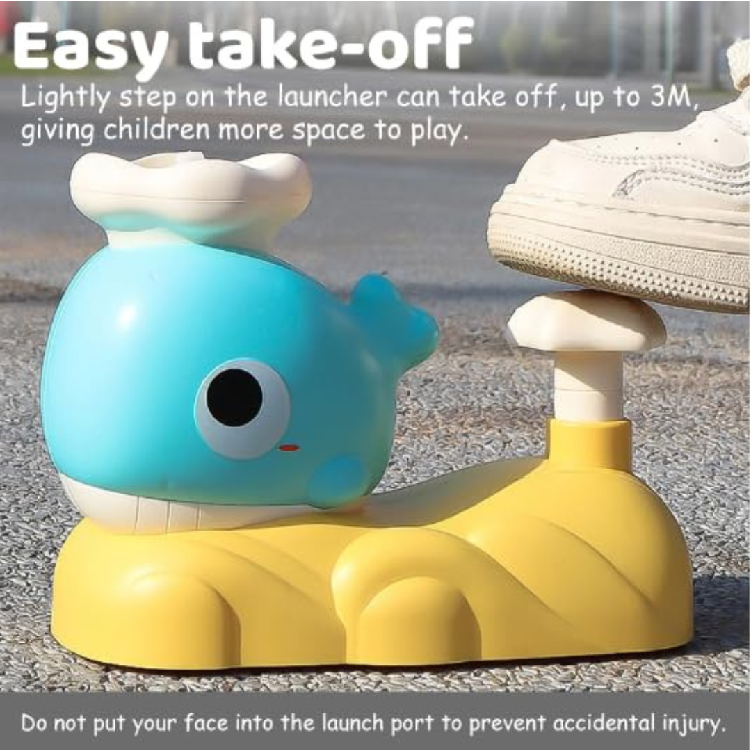 Whale Catching Game Flying Disc Launcher - innokids.store