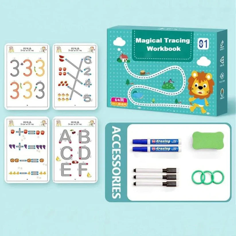 Montessori Tracing Workbook - innokids.store