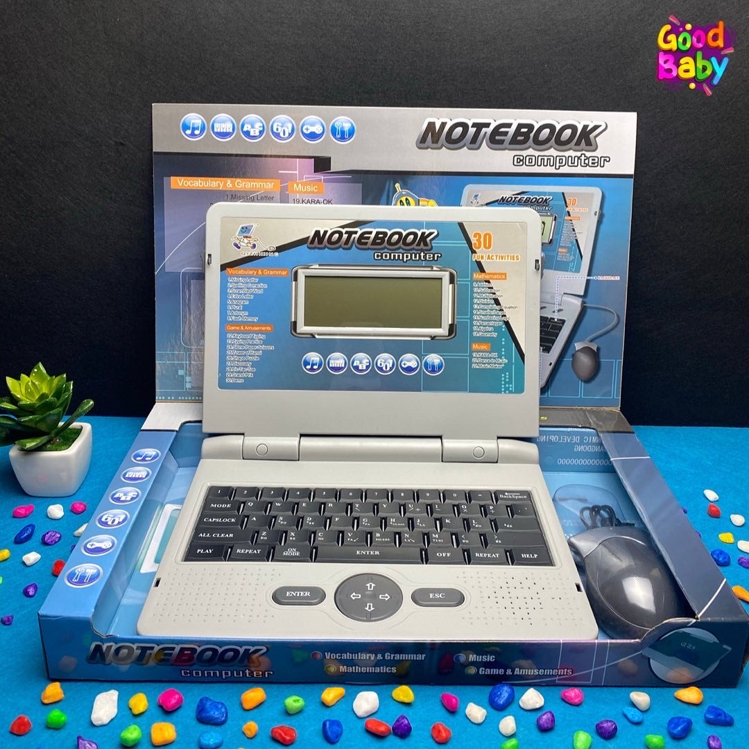 30 Activities Notebook Laptop For Kid With Mouse - innokids.store