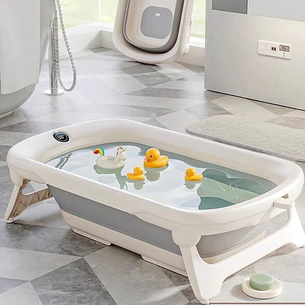 Deluxe Large Baby Bather With Thermometer - innokids.store
