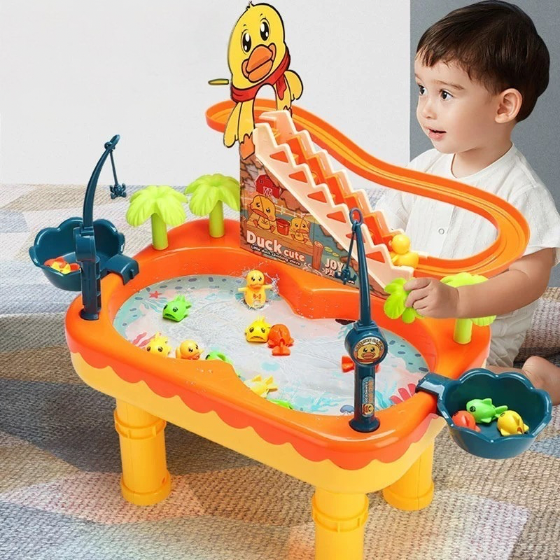 2in1 Duck Fishing Slide - innokids.store