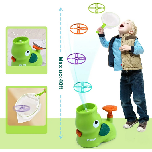 Whale Catching Game Flying Disc Launcher - innokids.store