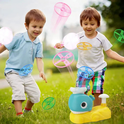 Whale Catching Game Flying Disc Launcher - innokids.store