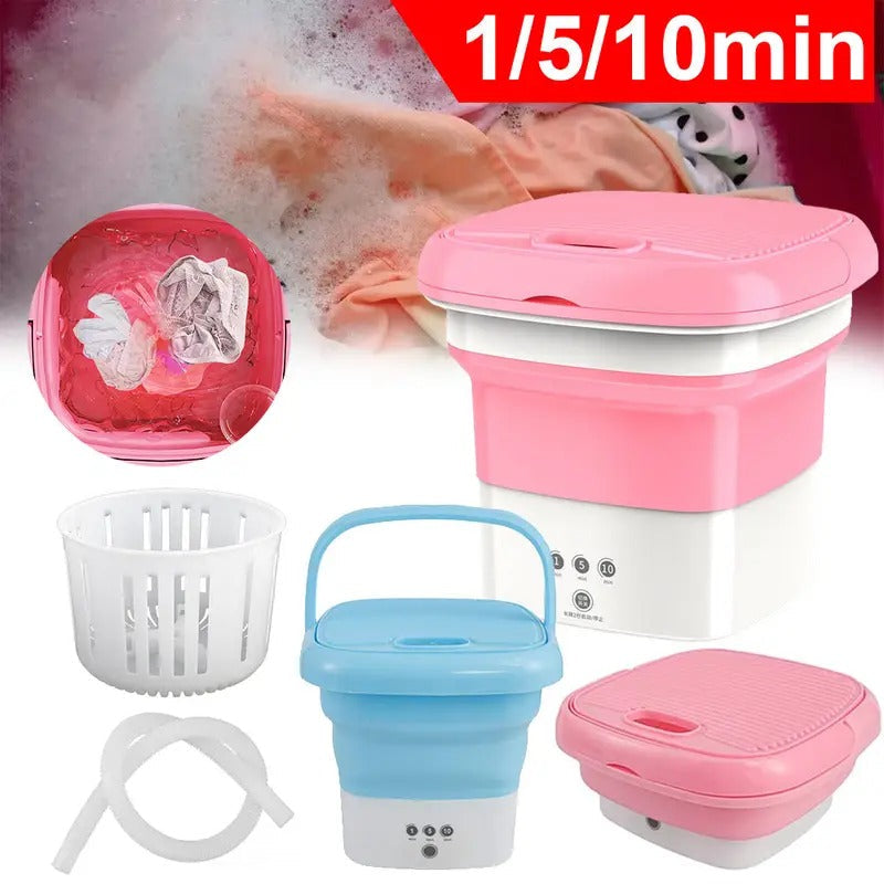 Portable Folding Washing With Dryer Rack - innokids.store