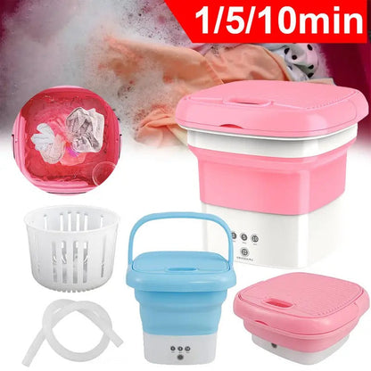 Portable Folding Washing With Dryer Rack - innokids.store