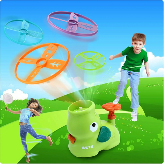 Whale Catching Game Flying Disc Launcher - innokids.store