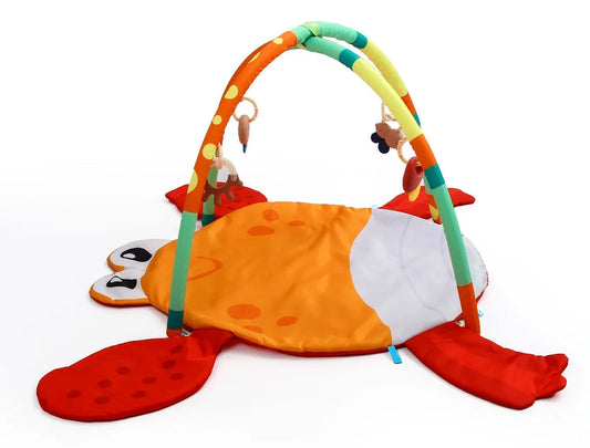 Crab Baby Play Mat with Hanging Teethers - innokids.store