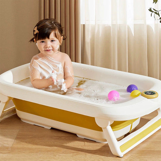 Deluxe Large Baby Bather With Thermometer - innokids.store