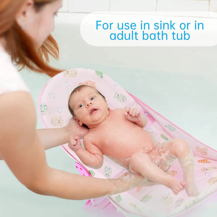 Newborn Baby Bather – Soft Mesh, Foldable & Easy to Wash - innokids.store