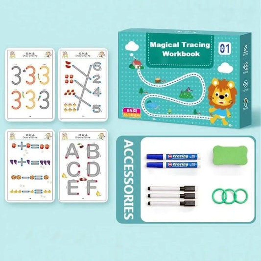 Montessori Tracing Workbook - innokids.store