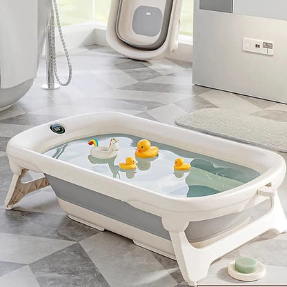 Deluxe Large Baby Bather With Thermometer - innokids.store