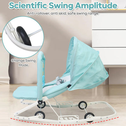 Multifunction Baby Rocking Chair | Adjustable | Wheels | Toys - innokids.store