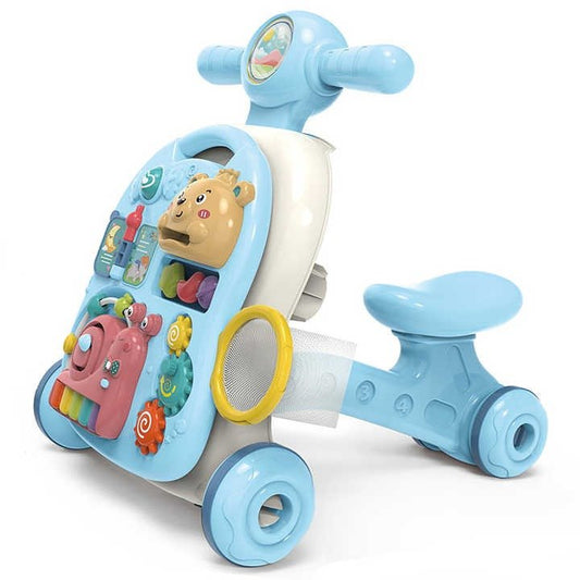 4-in-1 Baby Push Walker With Activity Table & Learning Center - innokids.store