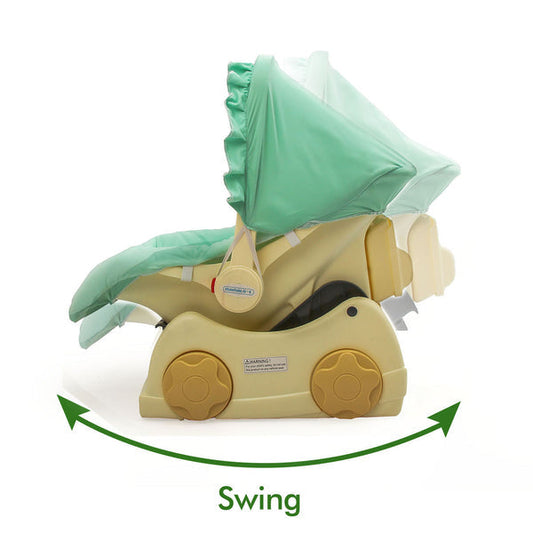Baby Carry Cot Swing with Storage Box - Green - innokids.store