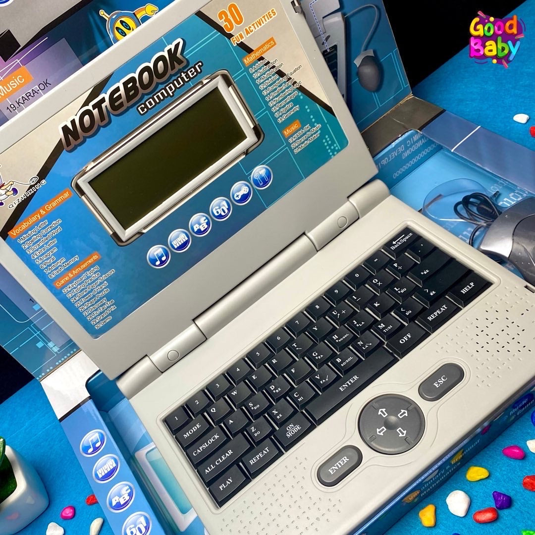 30 Activities Notebook Laptop For Kid With Mouse - innokids.store