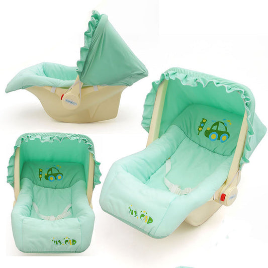 Baby Carry Cot Swing with Storage Box - Green - innokids.store