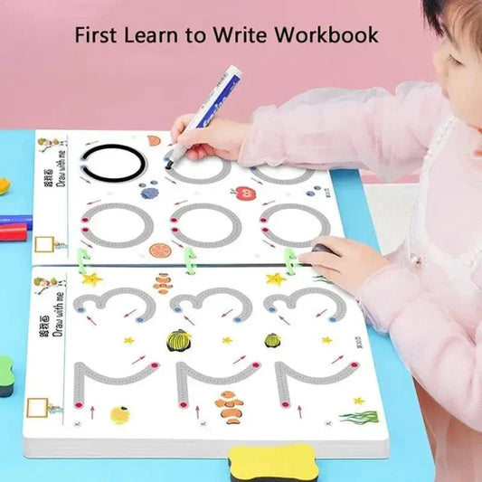 Montessori Tracing Workbook - innokids.store
