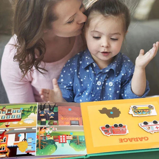 Montessori Kids Busy Book - innokids.store