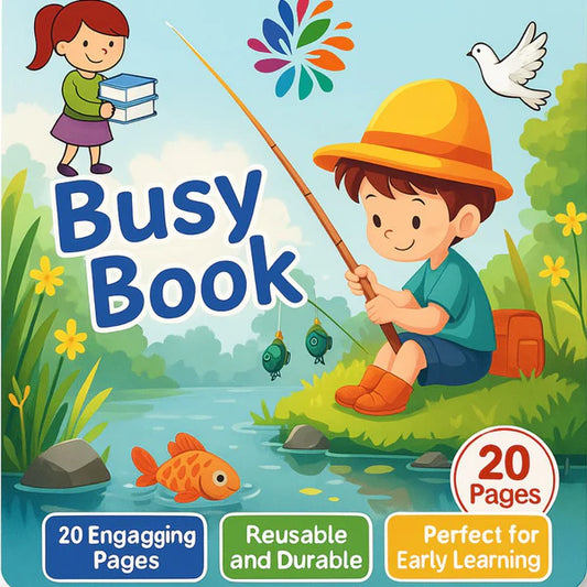 Montessori Kids Busy Book - innokids.store