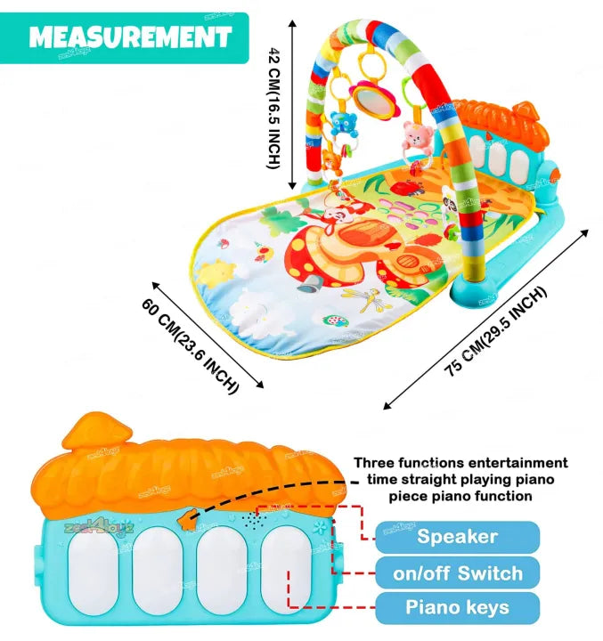innokids™ Premium Quality Piano Fitness Mat for Newborns - innokids.store